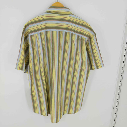 ゲスジーンズ GUESS JEANS 90S ストライプシャツ ワンポケット S/S メンズ JPN:XL