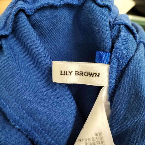 リリーブラウン Lily Brown ストレッチツイルパンツ レディース JPN:1