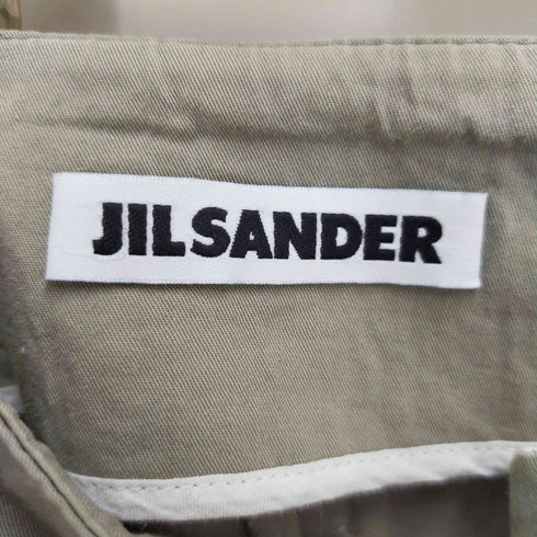 ジルサンダー JIL SANDER クロップドコットンパンツ レディース 34