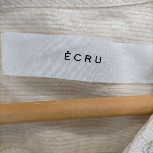 ECRU チュニック リネンワンピース レディース FREE