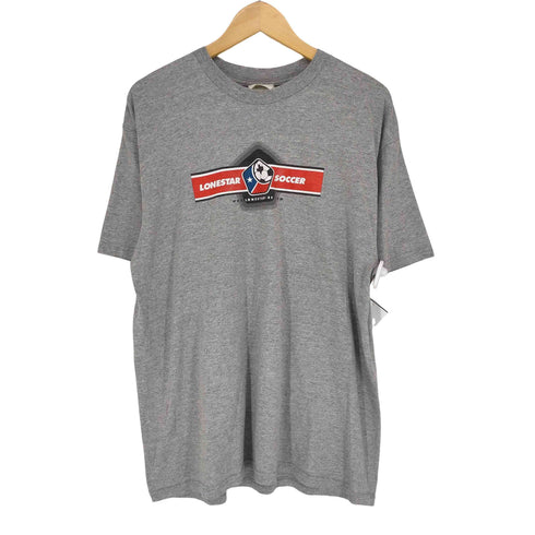 ナイキ NIKE 00S LONESTAR SOCCER プリント半袖Tシャツ メンズ JPN:L