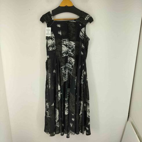 ST.HELENA 総柄ノースリーブワンピース レディース M-L