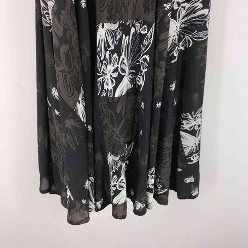 ST.HELENA 総柄ノースリーブワンピース レディース M-L