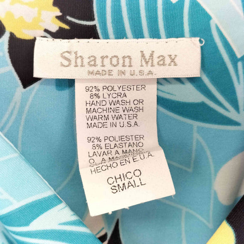 SHARON MAX 花柄ノースリーブワンピース レディース import:S