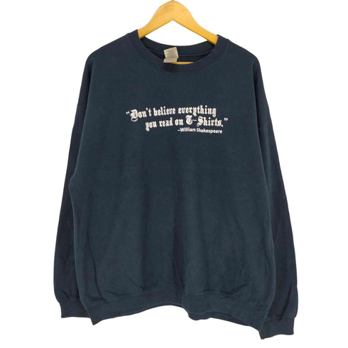 ギルダン GILDAN レタープリントクルーネックスウェット メンズ JPN:XL