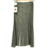 プリーツプリーズイッセイミヤケ PLEATS PLEASE ISSEY MIYAKE 2002SS プリーツ加工 ギンガムチェック スリットプリーツ ロングスカート レディース JPN:1