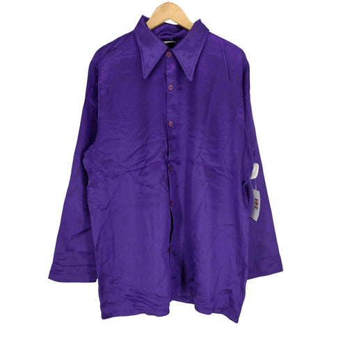 CHARADES 70S サテンシャツ メンズ JPN:XL