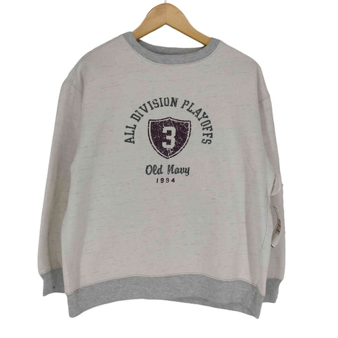オールドネイビー OLD NAVY 3段プリント バイカラースウェット レディース JPN:XXL