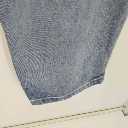 THE Chinsm テーパードワイドデニムパンツ メンズ