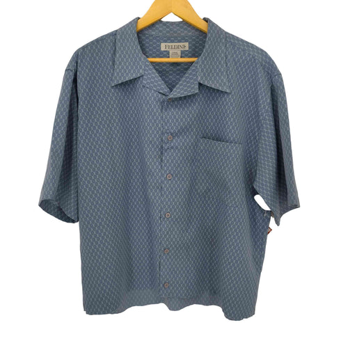 FELDINI 90S 総柄 S/S オープンカラーシャツ メンズ JPN:L