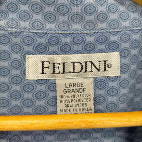 FELDINI 90S 総柄 S/S オープンカラーシャツ メンズ JPN:L