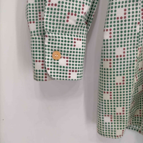 COLLECTION CANBERRA 剣襟 総柄 L/S シャツ メンズ