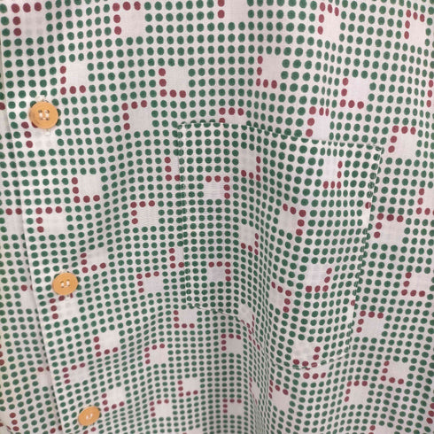COLLECTION CANBERRA 剣襟 総柄 L/S シャツ メンズ