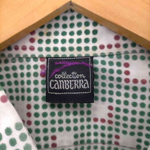COLLECTION CANBERRA 剣襟 総柄 L/S シャツ メンズ