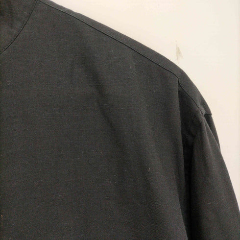 ユナイテッドアローズグリーンレーベルリラクシング UNITED ARROWS green label relaxing イージーリネン ジャストルーズ バンドカラーシャツ メンズ JPN:XL