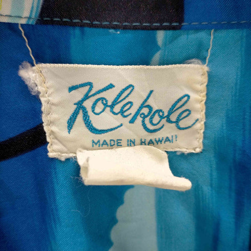 KOLE KOLE ハワイ製 S/S 総柄開襟アロハシャツ メンズ JPN:L