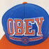 オベイ OBEY 6パネルキャップ スナップバック メンズ ONE SIZE