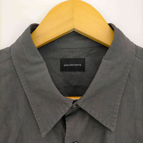 ユナイテッドアローズグリーンレーベルリラクシング UNITED ARROWS green label relaxing TRLNN ジャストルーズ ショートスリーブシャツ メンズ JPN:XL
