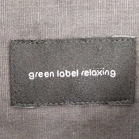 ユナイテッドアローズグリーンレーベルリラクシング UNITED ARROWS green label relaxing TRLNN ジャストルーズ ショートスリーブシャツ メンズ JPN:XL
