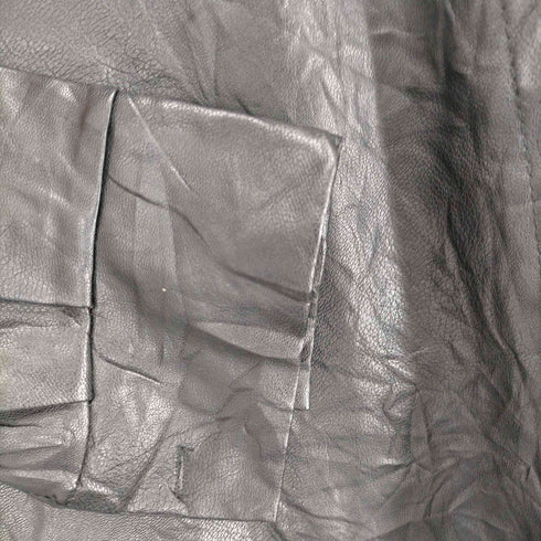 I SAW IT FIRST MADE IN ITALY レザーシャツ メンズ 10
