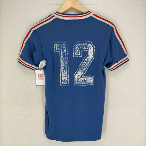 アディダス adidas 鹿の子地 サッカーシャツ メンズ JPN:L