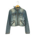 バーバリーブルーレーベル BURBERRY BLUE LABEL デニム シングルライダースジャケット レディース EUR:38