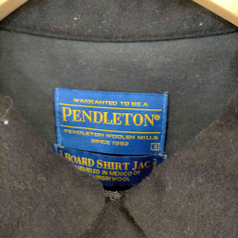 ペンドルトン PENDLETON BOARD SHIRT JAC ボードシャツ ブラック メンズ import:S