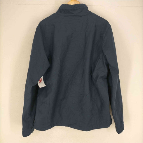 APLUS SPORTSWEAR 刺繍ボンディングジップブルゾン メンズ JPN:L