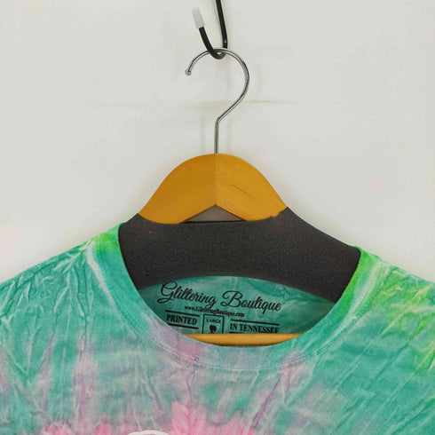 タイダイTシャツ フロントプリント メンズ JPN:L