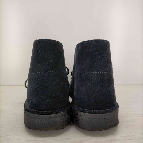 クラークス Clarks DESERT BOOT BLACK SUEDE メンズ 25.5cm