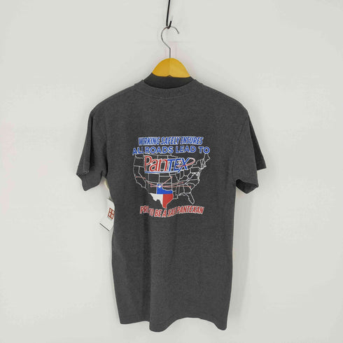 ベイサイド BAYSIDE 企業ロゴ Tシャツ ヘザーグレー メンズ JPN:M