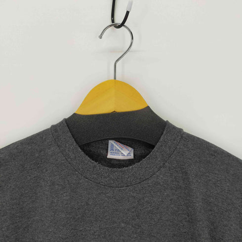 ベイサイド BAYSIDE 企業ロゴ Tシャツ ヘザーグレー メンズ JPN:M