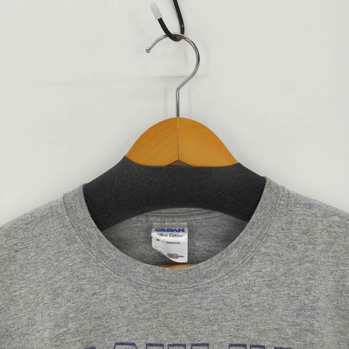 ギルダン GILDAN カレッジフォント Tシャツ 霜降りグレー メンズ JPN:M