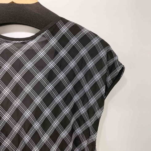 コースタイル KOH.STYLE CHELSEA COLLAR CHECKED DRESS レディース FREE
