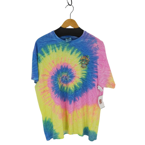SURF STYLE タイダイ スカル Tシャツ メンズ JPN:XL