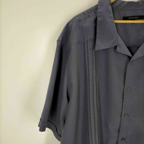 SYNRGY オープンカラーシャツ ビッグサイズ メンズ 3XL