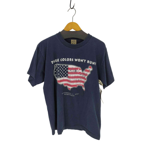 イーグル EAGLE USA製 星条旗 Tシャツ 裾袖シングルステッチ メンズ JPN:L