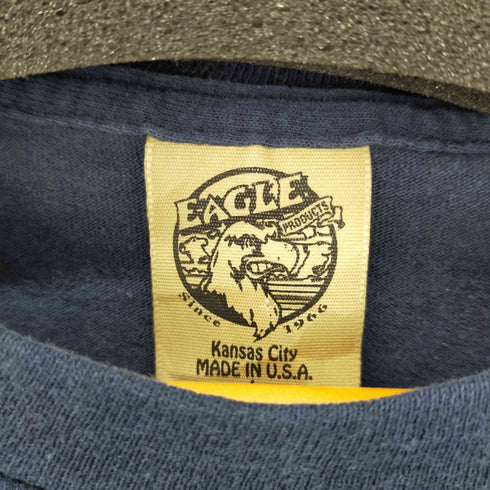 イーグル EAGLE USA製 星条旗 Tシャツ 裾袖シングルステッチ メンズ JPN:L