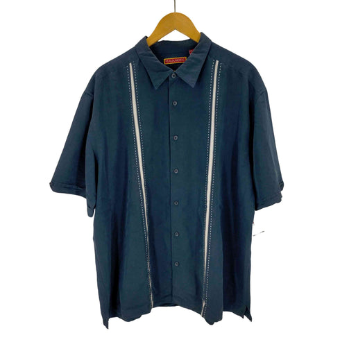 ハバネラ HAVANERA レーヨン混 キューバシャツ メンズ XXL