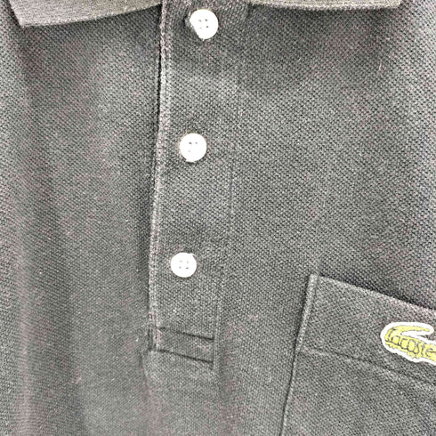 シュミーズラコステ CHEMISE LACOSTE ワンポイント ロゴワッペン ポケット 鹿の子 S/S ポロシャツ レディース