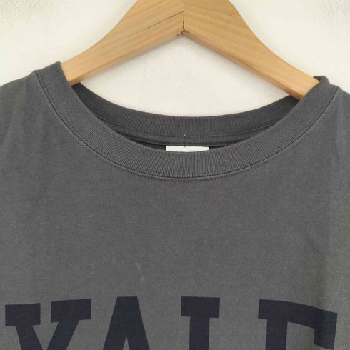 コーエン coen YALE別注ロゴプリントバック刺繍Tシャツ レディース