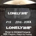 ロンリー LONELY 論理 暴走天使 CYCLE GANG TEE メンズ