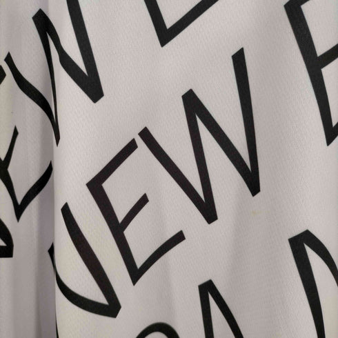 ニューエラ NEW ERA 22SS テック オールオーバーロゴ半袖シャツ メンズ JPN:XXL
