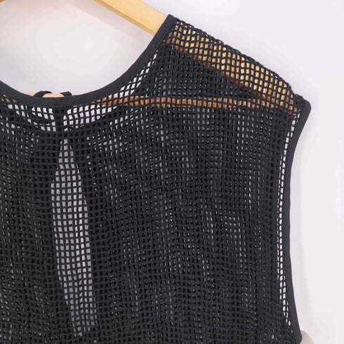 レイビームス Ray BEAMS バックリボン メッシュベスト レディース