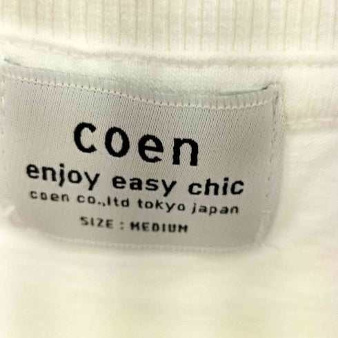 コーエン coen ピグメントアソートフリルTシャツ レディース JPN:M