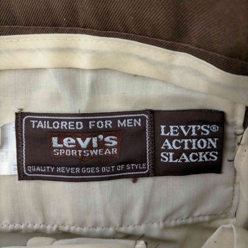 リーバイス Levis 70s ロケットSCOVILLジッパー ACTION SLACKS メンズ