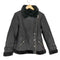 RIVER ISLAND 裏地ボア レザージャケット メンズ 12