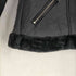 RIVER ISLAND 裏地ボア レザージャケット メンズ 12