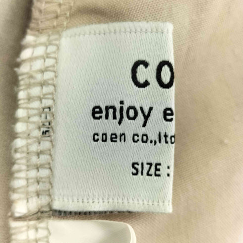 コーエン coen イージービューティーワイドパンツ レディース JPN:M
