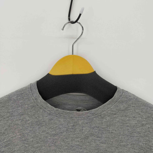 企業ロゴ Tシャツ バックプリント 霜降りグレー メンズ JPN:L